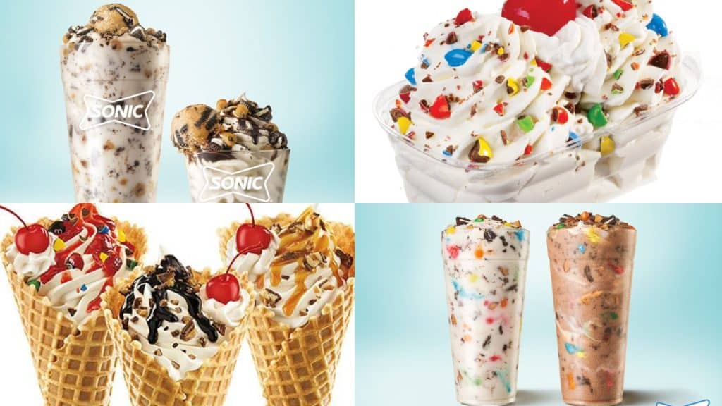 Sonic Ice Cream Menu with Prices Your Ultimate Guide